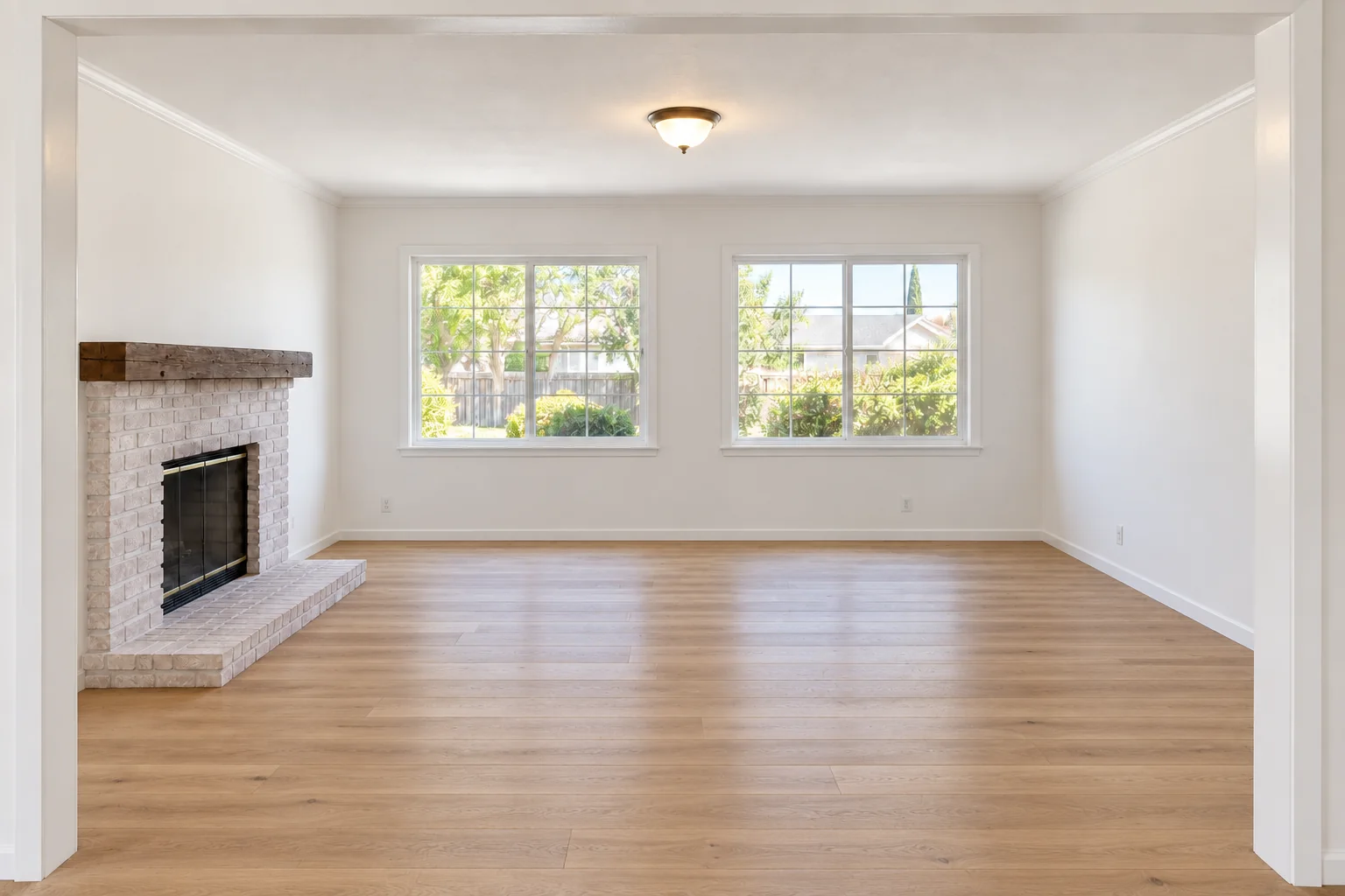 A fresh foundation — after remodel concept